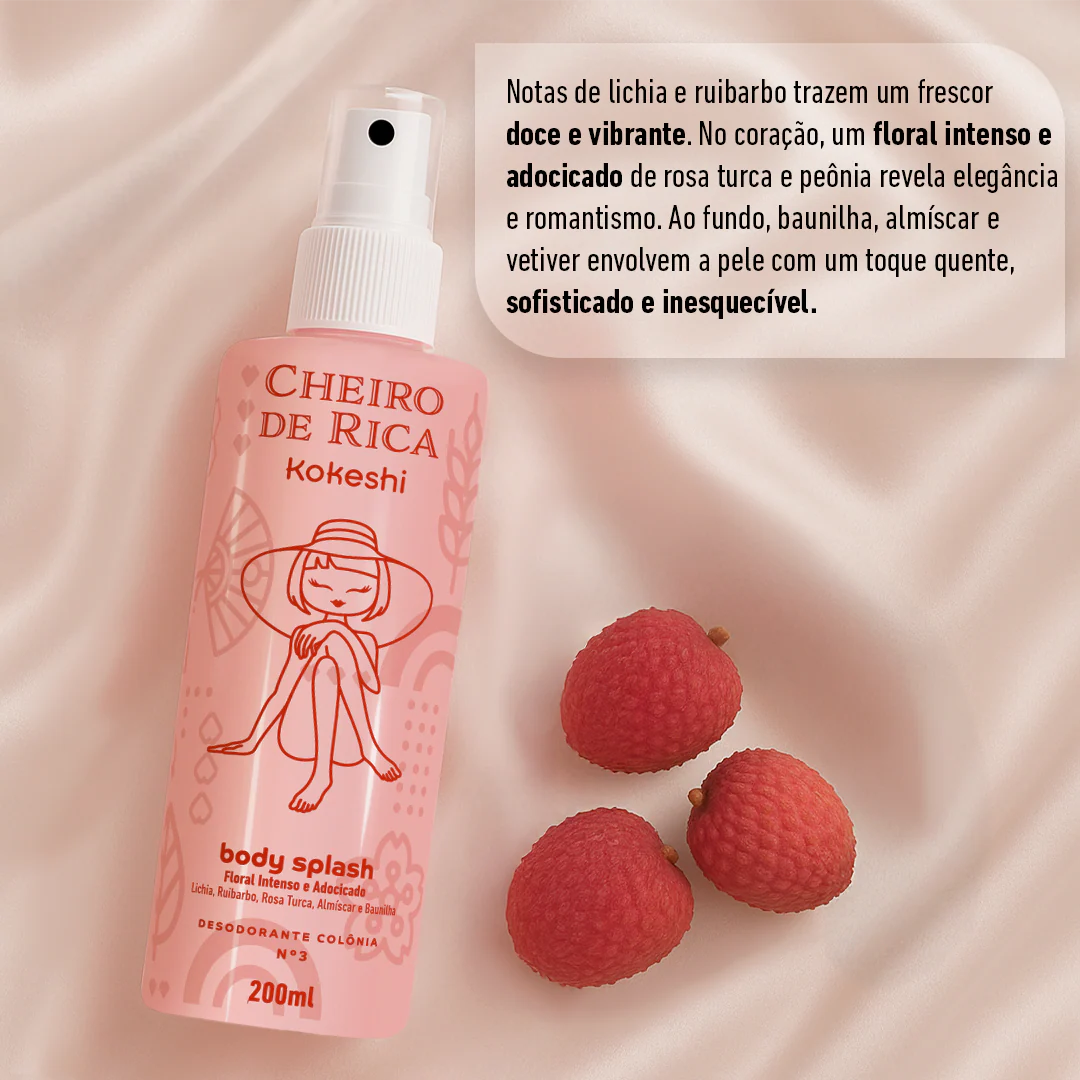 Body Splash - Cheiro de Rica Floral Intenso e Adocicado - Image 5
