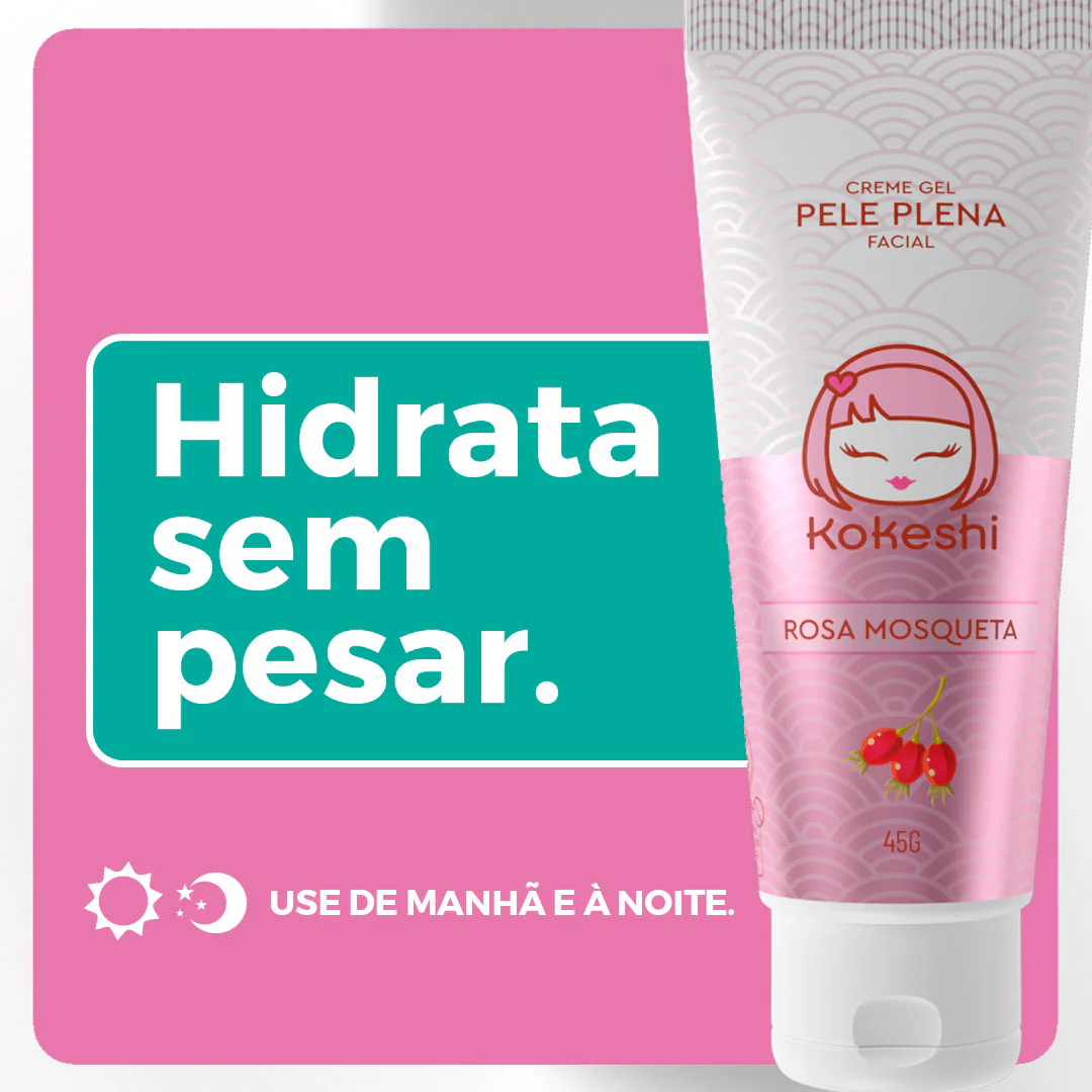 Kit Pele Radiante Kokeshi - Hidratante + Creme Pele Plena - Image 4