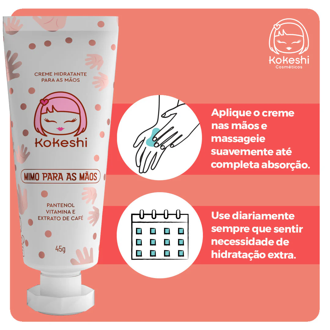 Creme Hidratante para as Mãos Kokeshi - Image 4
